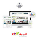 Bespoke Custom Ebay Storefront   Listing Template Design Complete Banner Design
