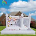 Commercial Grade Pvc Inflatable Bounce House Castle Jungle Slide With Blower