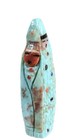 Zuni Pueblo Turquoise Maiden Fetish By Rhoda Quam   Late 20th Century  Size 1 75