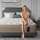 12  Gel Memory Foam Twin Full Queen King Spring Hybrid Mattress In A Box