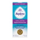 Replens Long Lasting Vaginal Moisturizer 14 Applications - 35g Ea  pack Of 3 