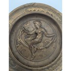 Antique Neoclassical Art Nouveau Bronze Victorian Change Tray Naked Lady 5  Bowl
