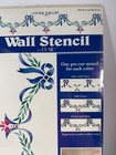 Vintage Bonnie Blue Floral Wall Stencil Decor By Plaid   26624   26663  Lot Of 2