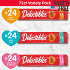 Hartz Delectables Squeeze Up Interactive Lickable Wet Cat Treat Variety Pack