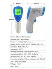 No Contact Infrared Digital Forehead Thermometer Baby Adult Body Temperature Gun