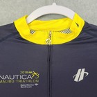 Hincapie Nautica Cycling Jersey Size Medium Full-zip 2018 Malibu Triathlon