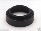 77mm 3 Stage Collapsible Rubber Lens Hood Canon Nikon Sony Sigma Pentax Camera 