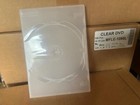 100 New Top Quality 14mm Single Dvd Case Clear  Made In Usa  1095l Free Shipping