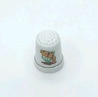 Lot Of 6 Different Porcelain Fish Thimbles