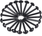 100pcs Black Iron Round Head Upholstery Nails Tacks  5x17mm   Decorative Thumb T