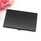 Set Of 2 3 Metal Business Id Credit Card Holder Storage Case Pocket Solid Wallet