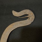 Antique Japanese Samurai Sword Eel Catcher Fishing Tool -made From Old Sword