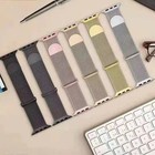 Milanese Loop Band For Apple Watch Strap Series 11 10 9 8 Se Mesh Bracelet