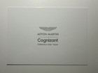 Sebastian Vettel Autopen Signed Card Aston Martin Racing-formula 1 Driver Card