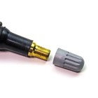 8 Pack Gray Plastic Tire Valve Stem Caps     Universal Long Air Valve Covers 