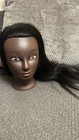 100  Human Hair Mannequin Head Hairdresser Manikin Training Cosmetology Doll