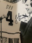 John Bucyk Signed 8x10 Photo  Boston Bruins Legend Hof  With Bobby Orr W coa