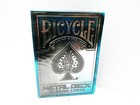 One New Sealed Rare Bicycle Blue Metal Deck Max Playing Cards 2017