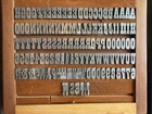 Letterpress Type - 48 Pt  Playbill   extremely Rare  Great Condition  