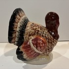 Vintage Ceramic Turkey Salt   Pepper Shakers Japan