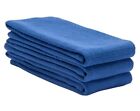 100 Count - New Blue Glass Cleaning Shop Towels huck  Surgical  Detailing Towels