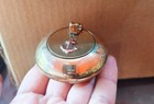Vintage Shiny Brass Anchor Nautical Ashtray Cigar Cigarette Tobacco Ashtray Gift