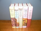 Vintage 1980 The Sacketts Complete 5-volume Hc dj Book Set By Louis L amour