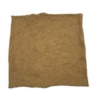 Coyuchi Cascade Organic Cotton Euro Pillow Sham Set Of 2 Rust Orange 26 X 26