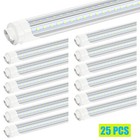 8ft Led Tube Light Ho T8 F96t12 72w 90w 8 Foot Led Shop Light R17d Base Bulb Etl