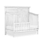 Evolur Andorra Convertible Crib Toddler Guard Rail In Weathered White  Full A   