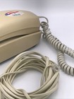 Vintage Itt Ivory Cream Trendline Trimline Rotary Dial Wall Phone Telephone