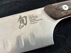 Shun Swt0718  7 In Stainless Steel Hollow Santoku Knife