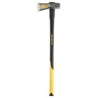 8lb Forged Steel Splitting Maul Single Bit Fiberglass Handle Garden Use