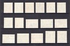 Qeii 1956-1958 Jamaica Definitive Set To   1 Sg159-174 Mnh