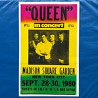 Queen 1974 First Us Concert Denver Poster   1980 Msg Nyc Poster     Vintage Set