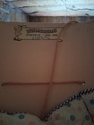 1950s Infant Baby Booster Seat Padded Wooden Vintage Infantseat Co Feeding Chair