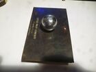 Rare United Fruit Co  Antique Steamship Brass steel Ink Blotter Rocker