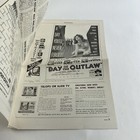 Vintage Movie Pressbook The Day Of The Outlaw 1959 Robert Ryan Burl Ives
