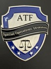 Atf Special Operations Division Sod 50th Anniversary Police Challenge Coin