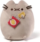 Pusheen Snackables Potato Chip Cat Plush Stuffed Animal  Gray  9 5 