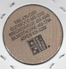 Domino s Pizza  Vail  Glenwood  Breckenridge  Aspen  Colorado  Wooden Nickel
