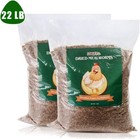 22lbs Dried Mealworms Non-gmo Fit Wild Bird Reptiles Turtles Chickens Food Treat