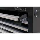 Westward 32h865 Westward Side Cabinet  7-drawers  Powder Coated Black  15 5  W