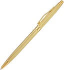6 Pack Golden Slim Metal Ballpoint Pen  1mm Medium Point Black Ink Smooth Writin