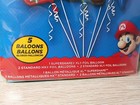  free Ship  33  Super Mario 5 Pk Foil Balloon Bouquet Luigi Peach Toad Birthday