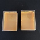Vintage Kodak Lot Of 2 Film Case Storage Boxes Yellow clear For Film Accessory