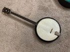 Vintage Harmony Reso-tone 4-string Tenor Banjo W case Bakelite Body