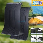 200w Paneles Solares Flexibles Mono Para Autocaravanas Alimentaci  n Por Bater  a
