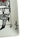 World Of Mary Blair Commuters Serving Platter Large 14  Glazed Stoneware