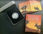 2011 Australia Perth Mint 1oz Silver Kangaroo High Relief Proof Coin - Ogp W coa